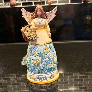 March Angel Figurine by Jim Shore